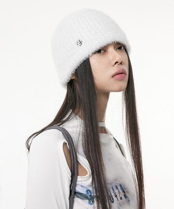 Fur Knit Beanie